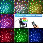 Mini Rotating Projector Stage Light Led Rgb Dj Disco Ktv Show Party Usb Light