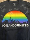 2016 Seattle Storm Team Signed Wnba  orlandounited Large Shirt Sue Bird Stewart