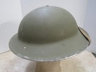 South African Ww2 Brodie Helmet 3 Hole Greek Religned Lend Lease