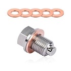  M12    1 75 Magnetic Oil Drain Plug  Stainless Steel Sump Drain Nut M12  1 75