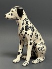 Vintage Japan Dalmatian Dog Figurine Sitting Seated