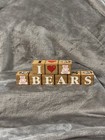Vintage Block Decor Country I Love Cows Pigs Bears Dolls Cottage Granny Core