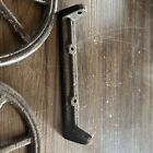 2 Cast Iron Wagon Wheel 6 5  Wide Table Cart Wheel Metal Project Cart
