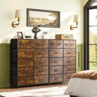 Tall Dresser For Bedroom With 12 Drawers  Dressers   Chests Of Drawers