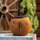 New Primitive Halloween Fall Jack Pumpkin Head Make Do Stuffed Doll Figure