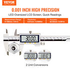 Vevor 6  150mm Digital Vernier Caliper Stainless Steel Micrometer Lcd Guage Tool