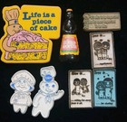 Pillsbury Doughboy Mrs Butterworth s 8 Vtg Refrigerator Magnet Lot Love Is   