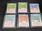 1985 Kellogg s Cereal Premium Sticker Mania Fun Kit Lot Of 6 Sealed Vintage