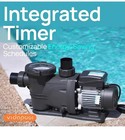 In above Ground Pool Pump  Self Primming High Flow  single Speed  3hp  8964 Gph