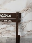 Marx 1950 s Roy Rogers Double R Bar Ranch Playset Piece Brown Gate