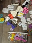 Vintage 89s Hair Accessories And Earrings Neon Saved By The Bell