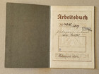 Ww2 Germany  Rare  Employment Record Book 1936  - 57