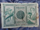  1920 German  50 Mark Berlin 5 8 1920  Series Circulated  Banknote Germany          