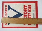 Wwi Subscriber  v  Victory Liberty Loan U s  Treasury Dept  Paper Poster