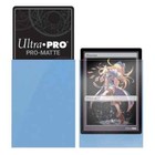 Ultra Pro Gaming Small Size Deck Protector Sleeves Pro Matte Light Blue - 60 Ct