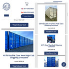 New   Used Containers For Sale 20     40      40  High Cube   read Description  