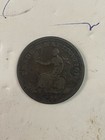 1813 Nova Scotia Half Penny Token 8 40g Pure Copper Trade   Navigation