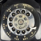 Vtg Western Electric Model 500 Black Rotary Dial Bell System Desk Phone