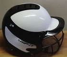 Rip It Full Face Baseball Softball Batting Helmet M l 6 1 2-7 3 8 Black White