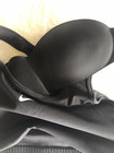 Nike Womens Sports Bra Small Swoosh Med Support Removable Pad Black Nwt