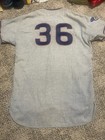 1961 Chicago Cubs Game Worn Jersey Wilson Flannel Rare  36 Don Elston Wenatchee