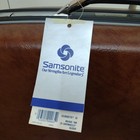 Vintage Samsonite Silhouette 3-suiter Suit Case  Hard Shell 20 X 26 X 7 Brown