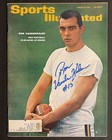 1963 Aug 19 Ron Vander Kelen Signed Nfl Football Sports Illustrated Magazine Si