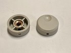 Box Of 205 Pieces  1-3 8  Diameter Control Knob  1 4  Shaft With Finger Indent