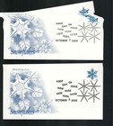 Us Scott  4101-04  First Day Covers 10 5 06 New York Single Snowflakes