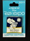 Disney D23 Expo 2011 Piece Of D23 Expo History Jiminy Cricket Pin On Card Le