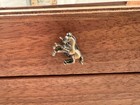 Colt 1911  Presentation Case Solid Walnut Hing Less Design