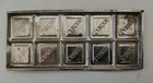 Vintage Hershey Bar Chocolate Candy Mould Mold Pressed Metal  2