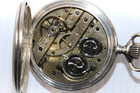 Remontoir Silver Case Swiss Pocket Watch  running     Rem071