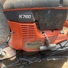 Husqvarna K760 Gas Concrete Cut-off Saw No Blade Parts Only