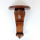 Beautiful Carved Wood Wall Shelf Vintage Victorian Corbel Hand Carved 17 