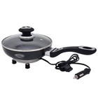12-volt Portable Frying Pan With Non-stick Surface