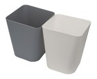 1 6 Gallon Small Trash Can Wastebasket For Kitchen Office Bathroom Pack Of