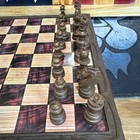 Vintage 1971 Pacific Game Co Cavalier Classic Folding Chess Game Travel