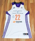 Cayla George Phoenix Mercury Adidas Authentic 2016 Game Jersey Rev30 Wnba L