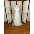 Beautiful David   s Bridal Lace Overlay Wedding Gown
