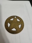 1981  Willie Nelson Backstage Pass Badge Rare Music Tour Brass Keychain