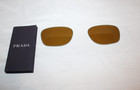 Prada Genuine Pr B12s 16k-60f Transition Brown Replacement Glass Lenses New