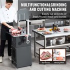 550w Commercial Butcher Electric Meat Bandsaw Sausage Stuffer Bone Sawing Cutter