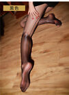 Cleancut High Glossy Seamed Pantyhose Sheer To Waist Nylons Shiny Tights Hosiery
