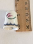 Strawberry Flowers Thimble Vintage Souvenir Collectible
