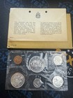 1963 Canada Silver Set 6 Coins Rcm Original Cello Royal Canadian Mint