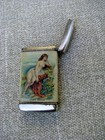 Antique Scarce Nude    loves Repose    Match Safe Early 1900   s Whitehead   Hoag Co 