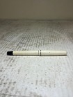 Osmiroid 75 White Black   Chrome Vintage Fountain Pen England Rare White