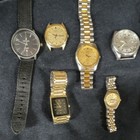 Seiko Croton Armitron Mixed Brand Watch Lot - Unisex Adults Wristwatches