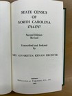 State Census Of North Carolina 1784-1787